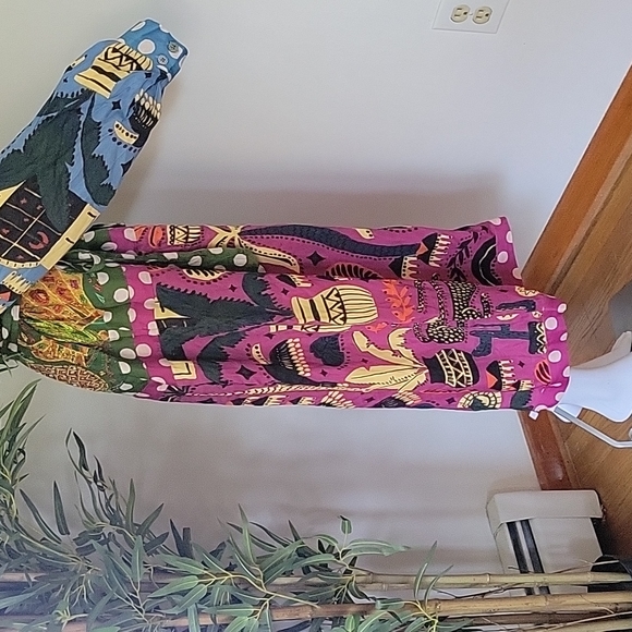 Farm Rio Earth Rainbow Shirtdress - Picture 11 of 14